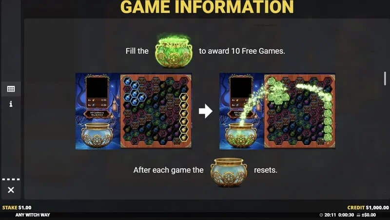 Any Witch Way - fullur ketill og ræsing Free Games
